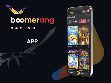 Boomerang casino aplicação